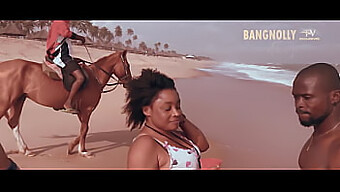 Bangnolly Africa'S Full Hd Orgy Na Plaży Z Lodzikami I Akcją Głębokiego Gardła