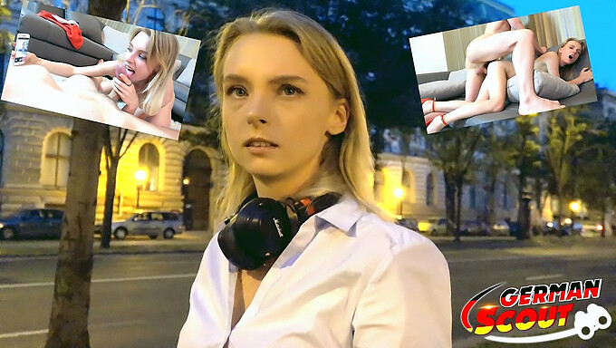 Teen Candy Dostane Velký Penis Na Veřejnosti